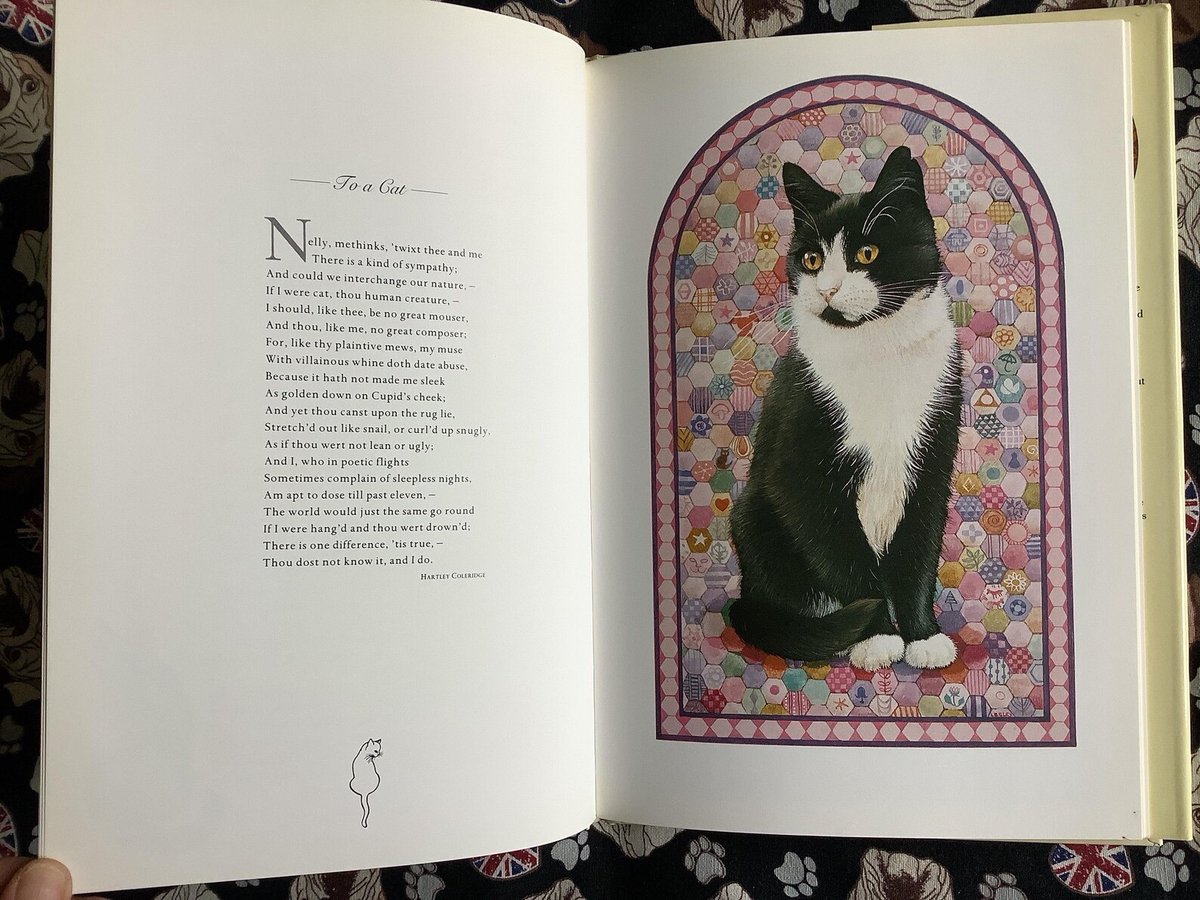 WatsonsVintage's tweet photo. NEW LISTING The PURRFECT #giftidea for a #CatLover STUNNING 1999 Glorious Cats - The Paintings of Lesley Anne Ivory Book in Hardback - Cat Paintings, Prose & Poetry https://t.co/U9xa5adzEJ via @Etsy #VintageBooks #CatPaintings #LesleyAnneIvory #1999Gift #CatPoetry #CatProse https://t.co/3omwe24xkE