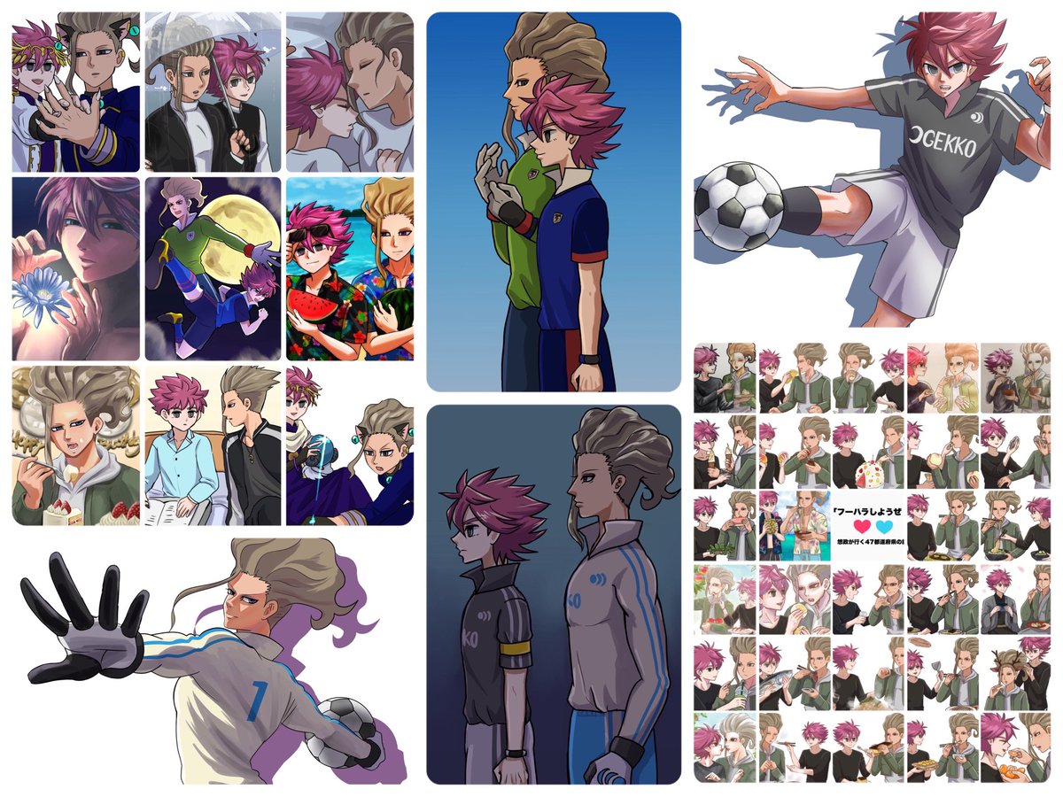 好きなシリーズは無印3期⚡️
好きな主人公はGO⚽️
推しカプはアレオリ⚖️
応援してるシリーズはヴィクロ✌️

カプ絵と全年齢ネタ絵を描くことが多いです‼️

気になった方、フォローさせてください☺️

固定に必読まとめあります！
#イナイレ絵描きさんと繋がりたい
#イナイレ好きさんと繋がりたい