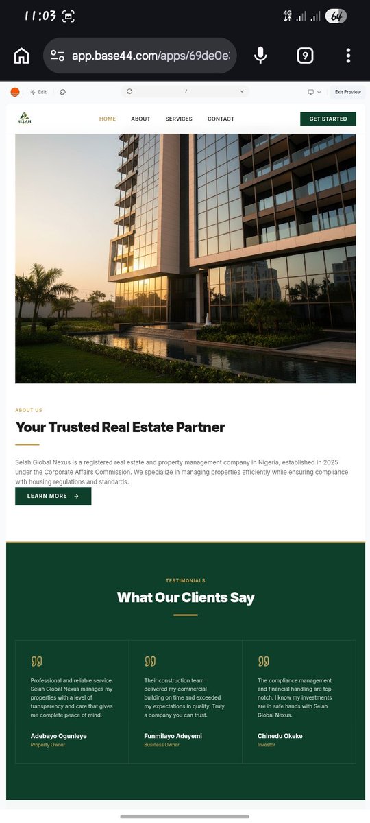 Timmy100012's tweet image. Most business owners think they just need a website... But what they actually need is a website that brings customers.
A website should: Build trust, Show your services clearly, Turn visitors into paying clients

#needawebsite #Localbusiness #smallbusiness #needawebsiteinnigeria