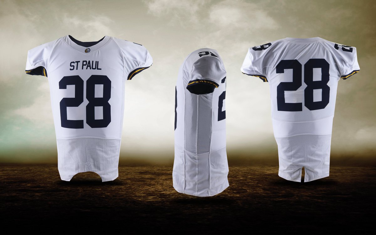 GARBATHLETICS's tweet image. St. Paul Football custom uniforms created by Garb Athletics! #GarbAthletics #CustomJersey