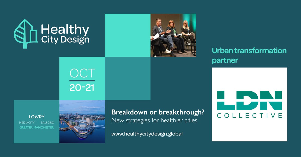 Healthy City Design 2026 International Congress tweet media