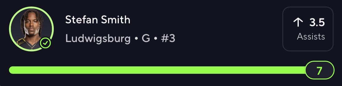 yun1manny's tweet image. PRIZEPICKS BBL POTD CASHHH ✅

-Stefan Smith O 3.5 AST ✅

And yes… this did indeed cash sweat free in the 1st half 😍

THE BEST $10 INVESTMENT YOU WILL EVERRR MAKE👇🏦
dubclub.win/r/p/pri-2ady8/…