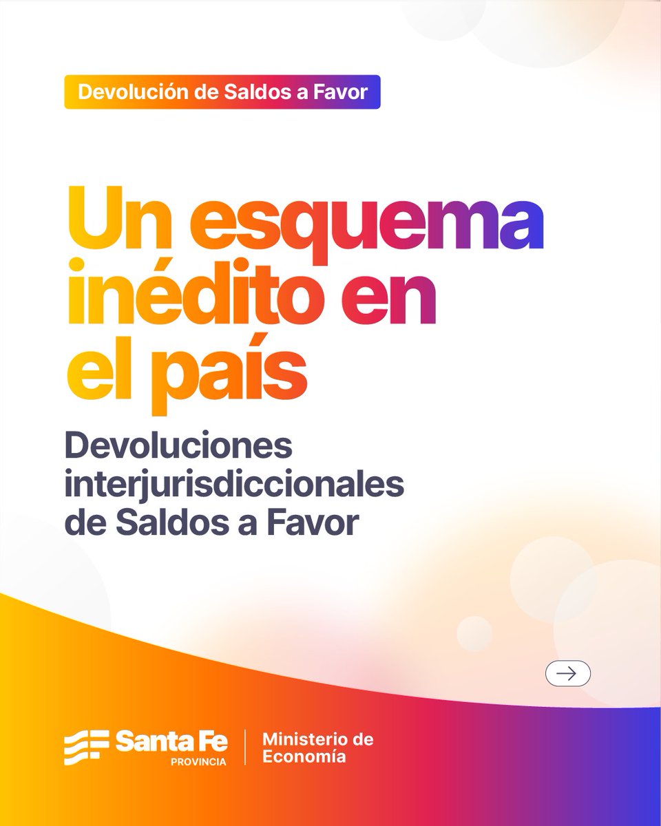 MinEconomiaSF's tweet photo. 📢Santa Fe es la primera provincia del país en implementar el PIRI, marcando un hito en la modernización tributaria nacional. 

🗓​A un mes de su puesta en marcha, el Procedimiento de Imputación Recíproca Interjurisdiccional ya muestra resultados concretos. https://t.co/oWee4zDiJ0