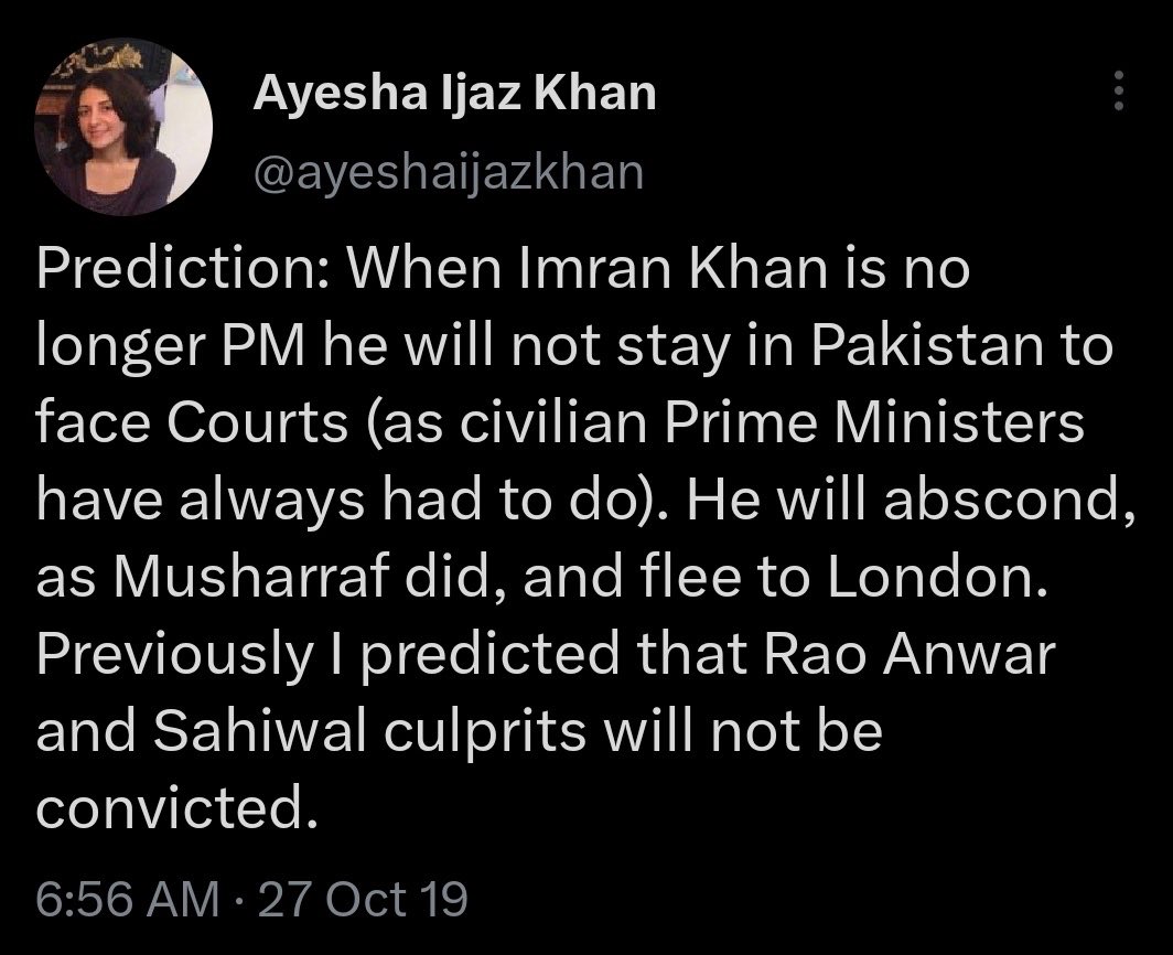 Pakistani Snape is still butthurt over the fact that Imran Khan ended up proving her ‘predictions’ wrong lmao