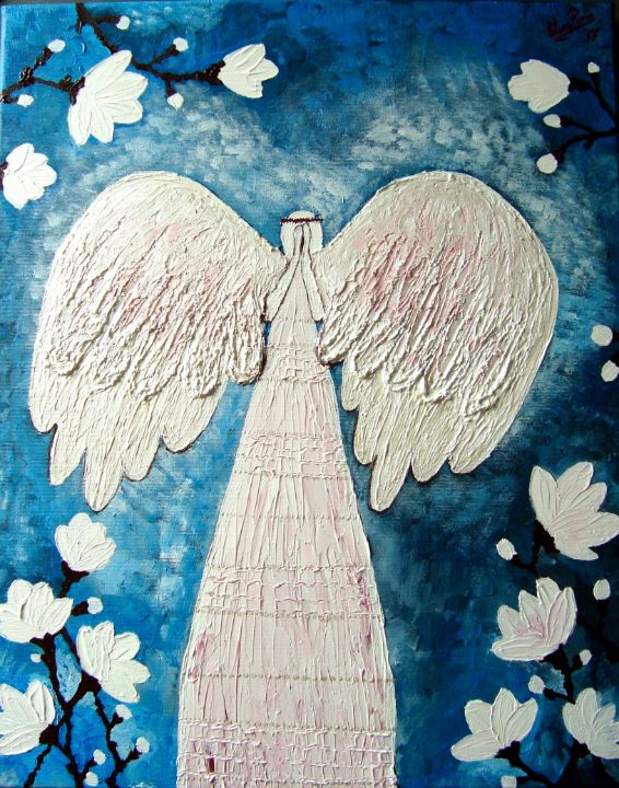 ElenaParau's tweet photo. Art of the Day! "Angel Suriel". Buy at: https://t.co/9CwgwWuBEF https://t.co/CatVA5b4zR