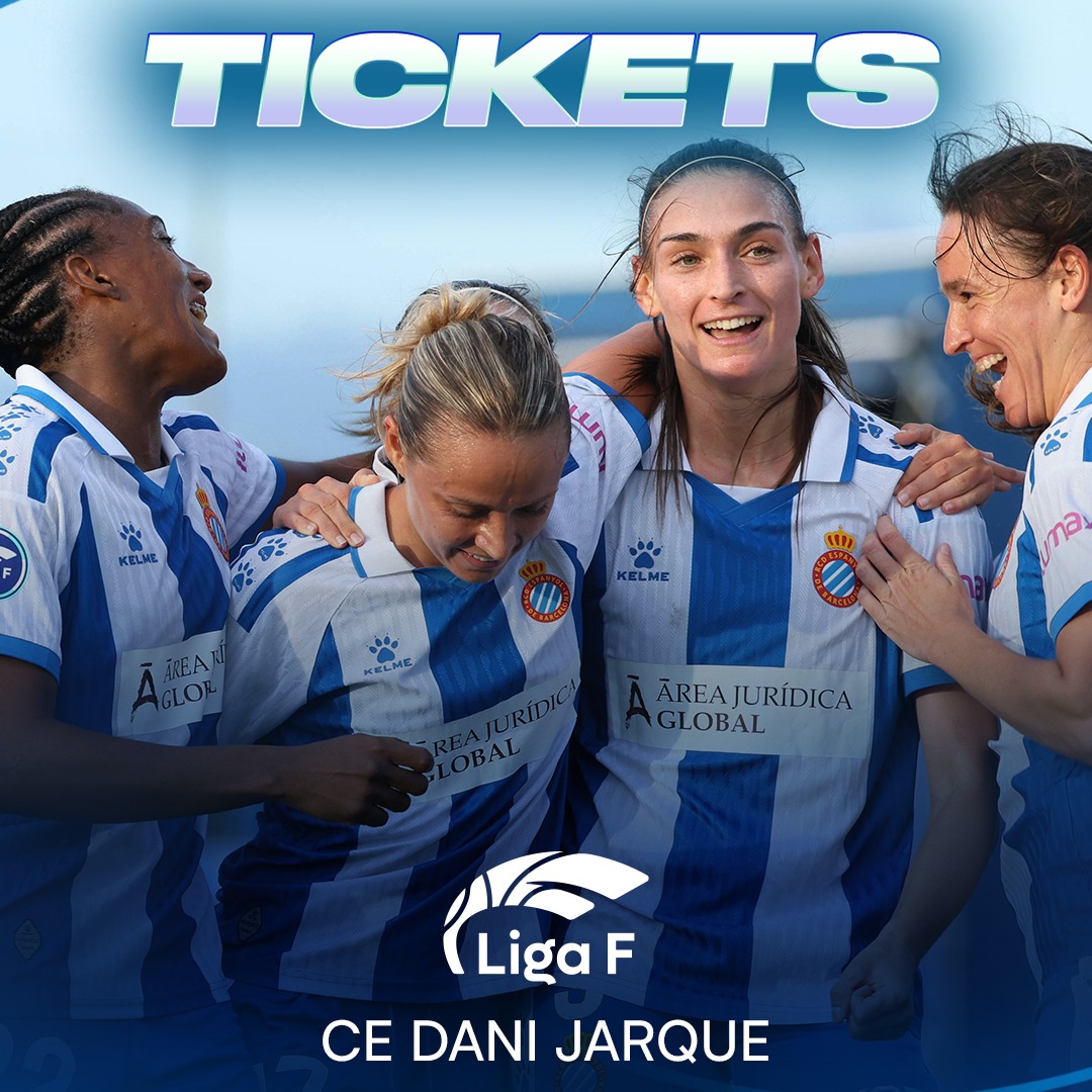 RCDEFemeni's tweet photo. 🎟️ Entrades per a l’@RCDEFemeni – FC Barcelona.
Socis gratis, retirant la entrada a través de la web.
La entrada serà nominal i s'haurà de mostrar el DNI a l'accés de la Ciutat Esportiva Dani Jarque.
#RCDEFem