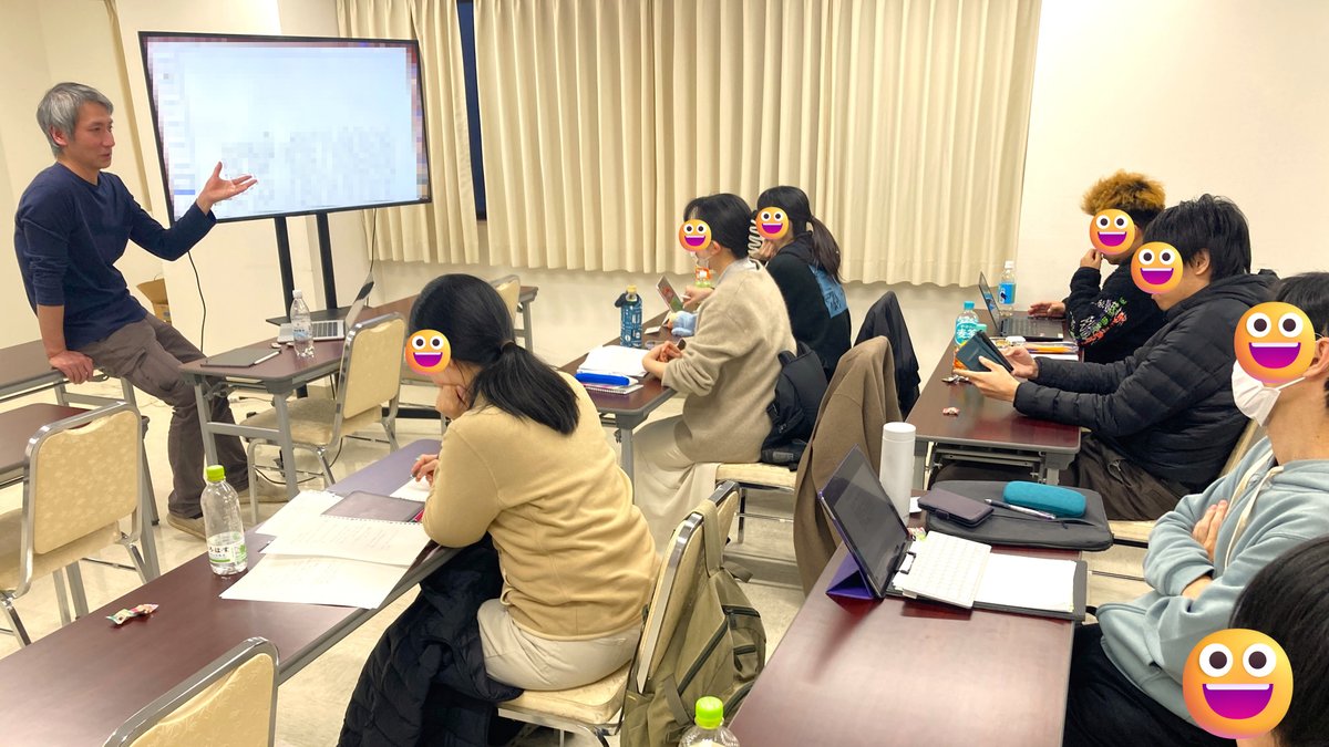 nunoani's tweet photo. 【ストーリー講座 3/14】by 本田雅也先生 (NARUTO脚本,BORUTOシリーズ構成)@hon_da
今回も応用編❗実際のTVアニメ脚本を例に、改善点を先生＆生徒皆で検討🔥
キャラの欲求/課題を如何に明示し、視聴者の感情をゆさぶる方法など、具体的に学びました🤩

▼入塾生募集中🍀
https://t.co/kqaPu0Eocc
▼見学申込🌟
https://t.co/om3HEMiV0O