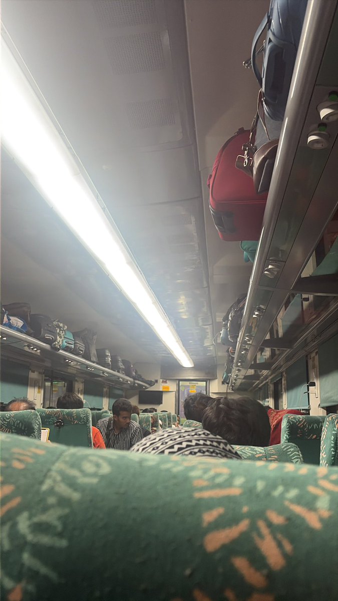 Vishnusinghadv's tweet photo. Today I am travelling from Ajmer to Delhi via Satabdi express train no 12016 coach no C13 seat no 63. Coach inside temperature is very low, two time call made to 9717636257 but nothing done.
@RailwayNorthern @RailMinIndia https://t.co/VwiTW4bYrK