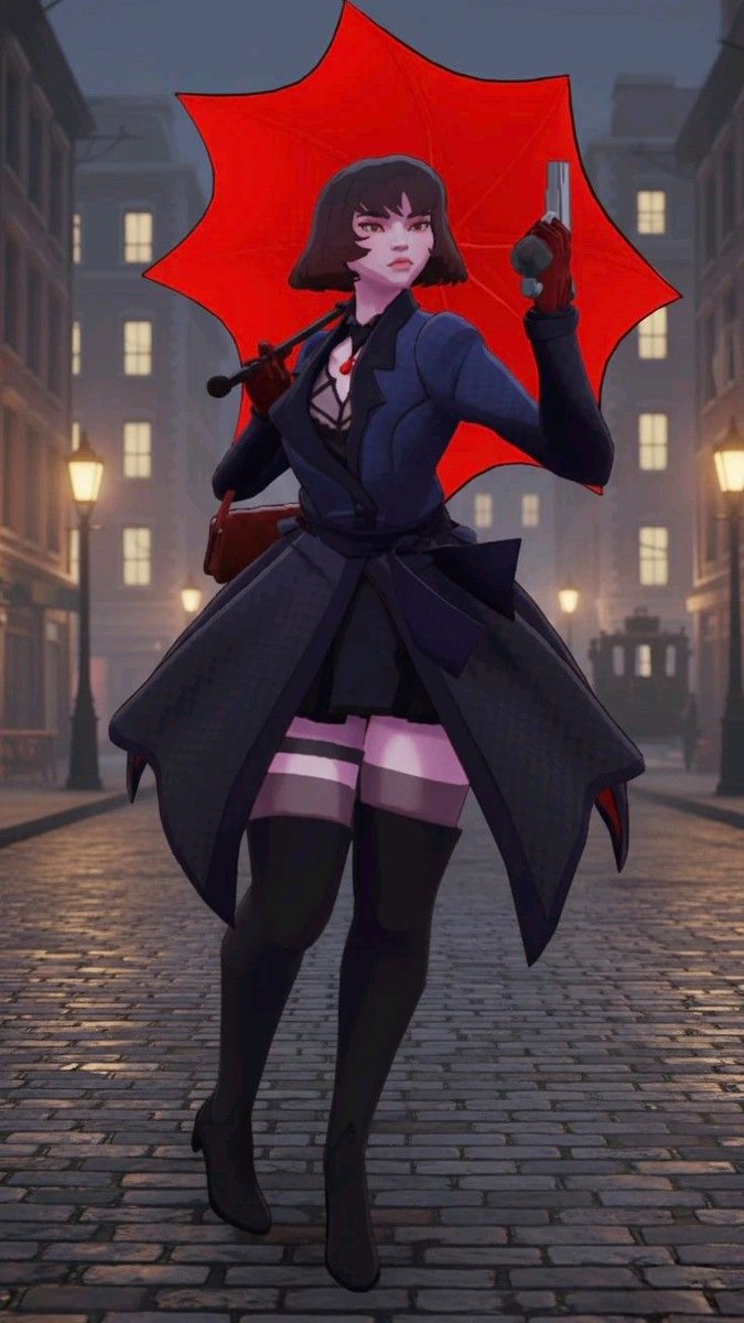 Fryingpanzer's tweet photo. I dont even gaf whats deadlock even about, i just think the vampire lady mina is cute https://t.co/SIHswlMptU