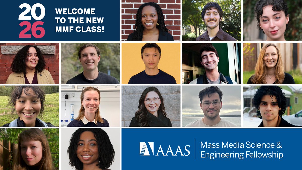 AAAS Mass Media Fellowship tweet media