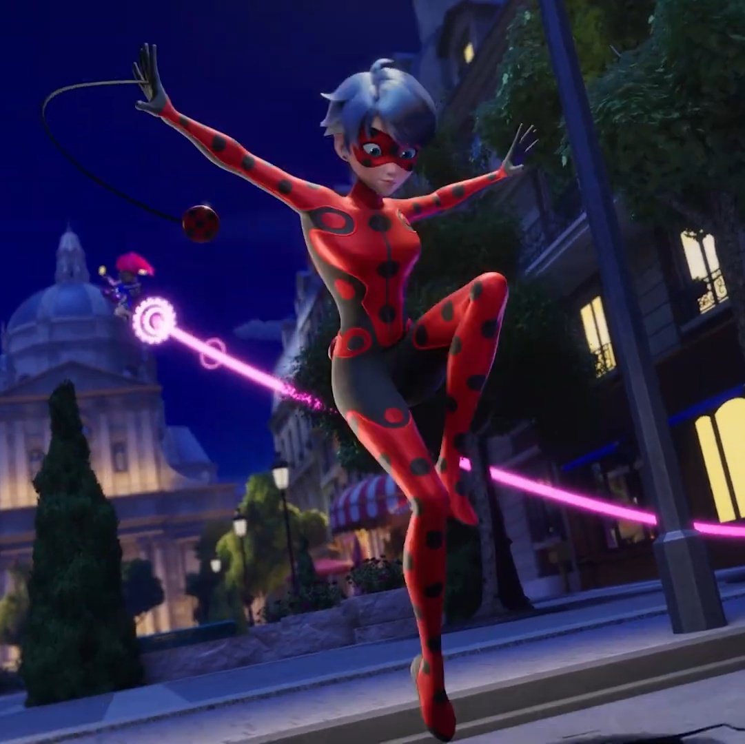 Que satisfação deve ser para Thomas finalmente usar sua arte da Ladybug ...
