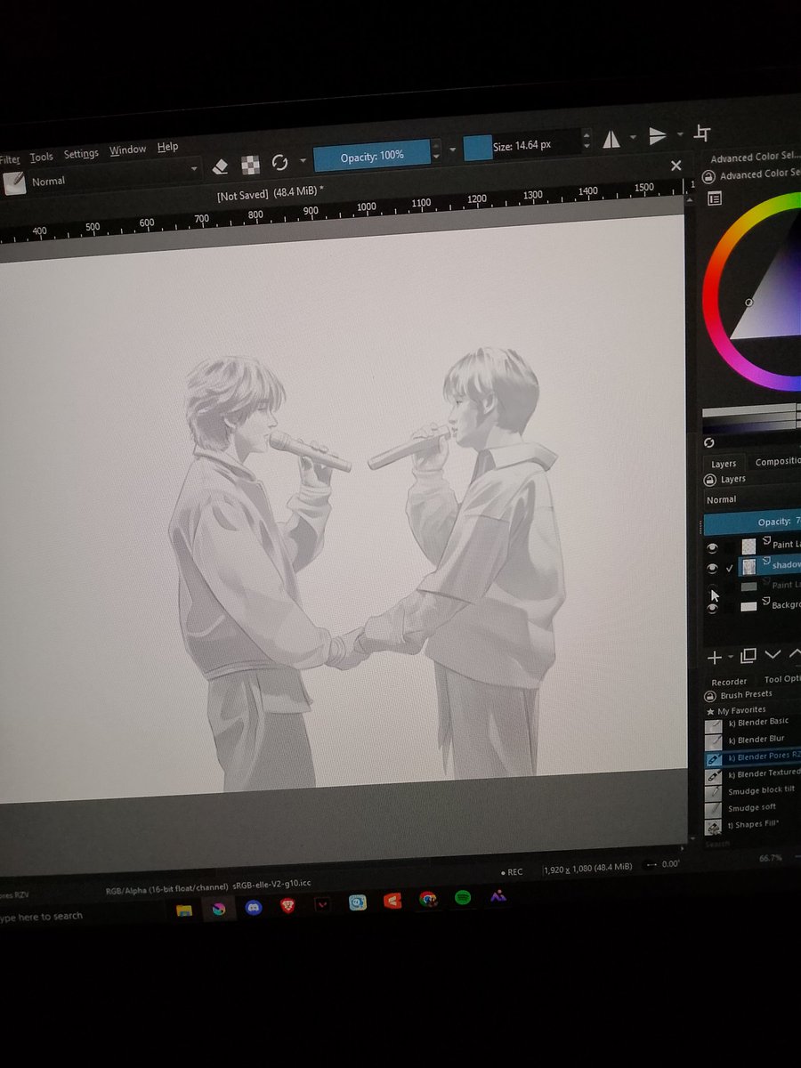 Wip #ด้วงกับเธอ #artmoots
