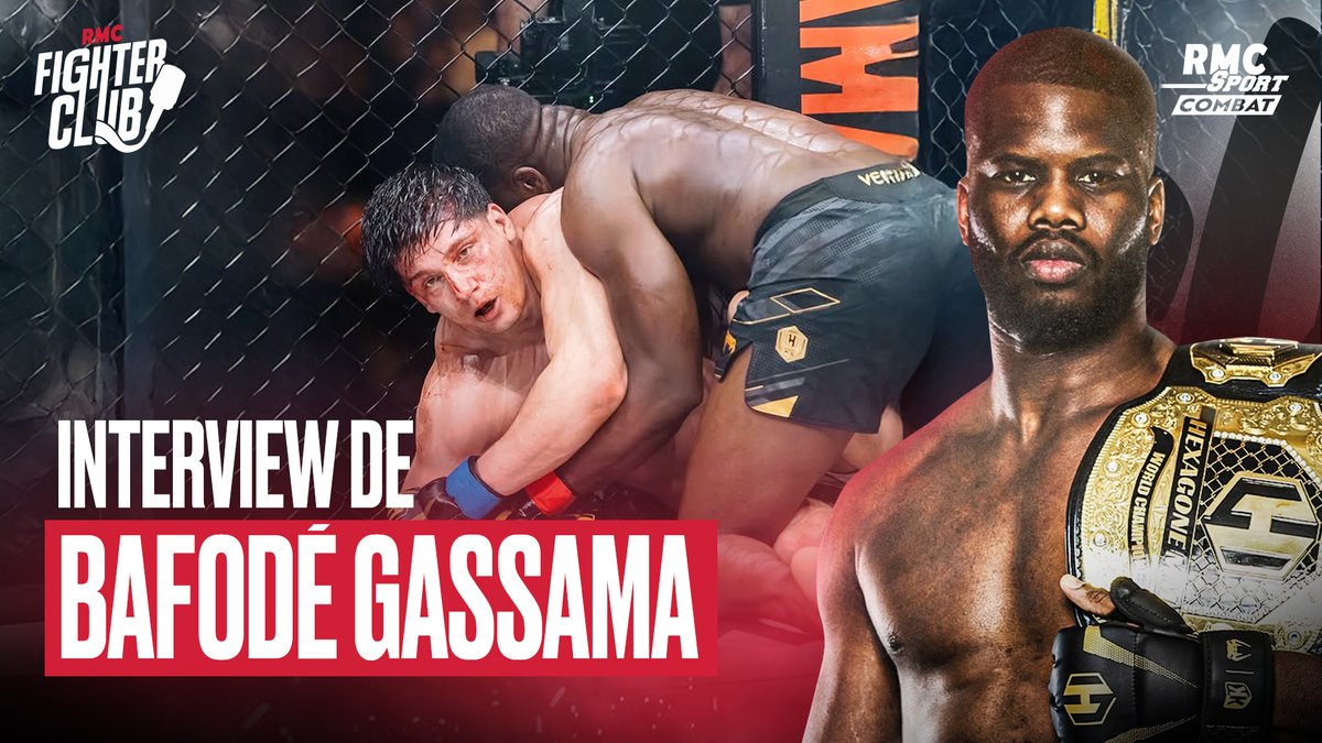 RMCSportCombat's tweet photo. 🚨 LE NOUVEL ÉPISODE DU FIGHTER CLUB EST DISPO !! 

🍿 Bafode Gassama, le nouveau champion Hexagone MMA en -93kg est l'invité du RMC Fighter Club ! 

📺 C'est dispo ici : https://t.co/YODdHJDZhv https://t.co/I59ZLqO88Y