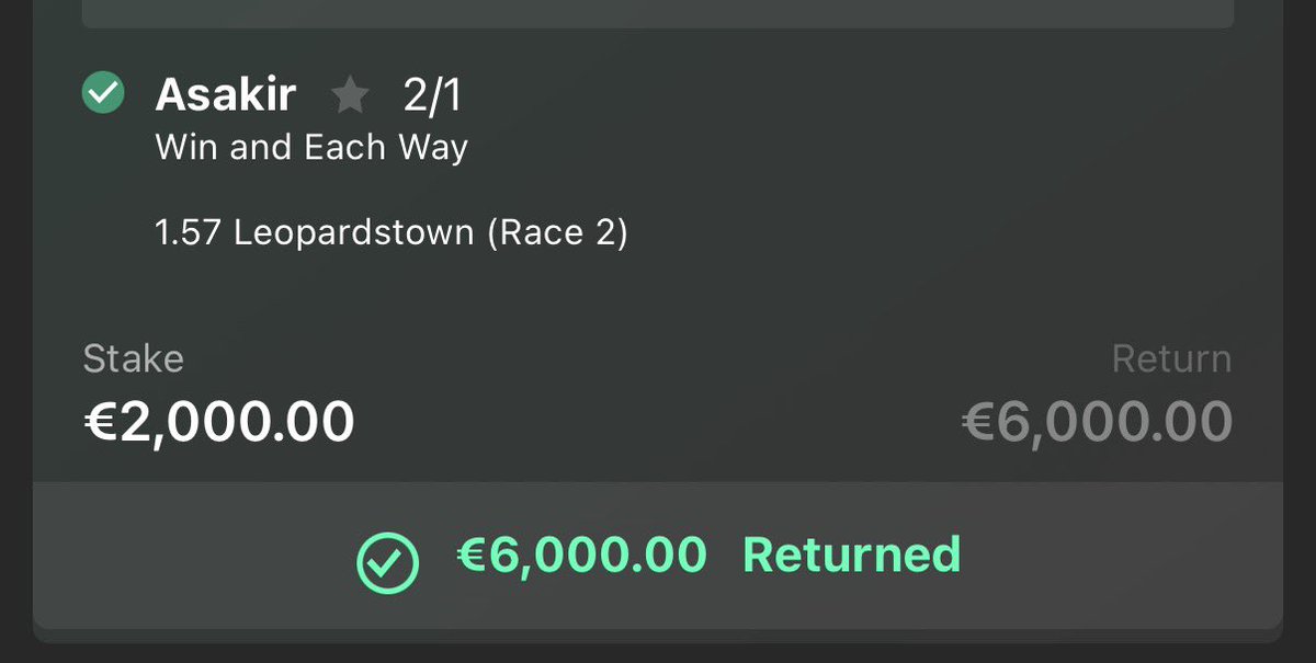 FinnDogTips's tweet photo. 2/1 NAP PISSES IN! 🚀

Asakir &amp; Ben Coen make all to win for members! ✅

https://t.co/S50RijjGCc https://t.co/8GfOeEyv2d