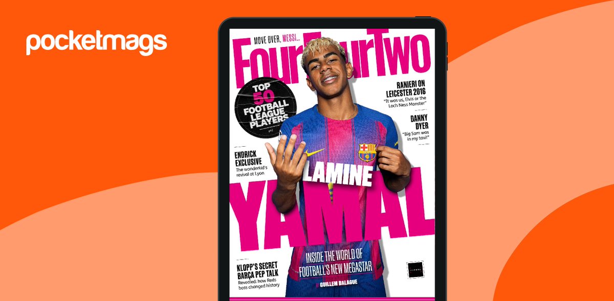 Pocketmags's tweet image. ⚽️ LAMINE YAMAL: Inside The World Of Football's New Megastar ⚽️

The latest issue of @FourFourTwo is out now. Read instantly on @Pocketmags

Read now 📲👉 pocketmags.com/four-four-two-…

#FourFourTwo #YamineLamal #Barcelona