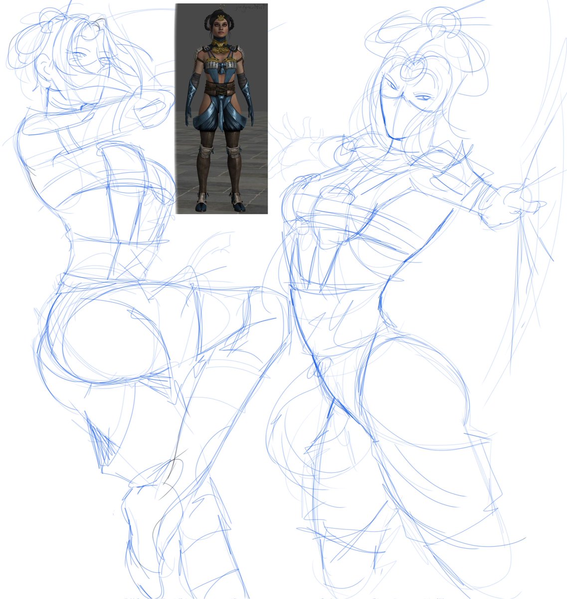 Kitana  mkX wip