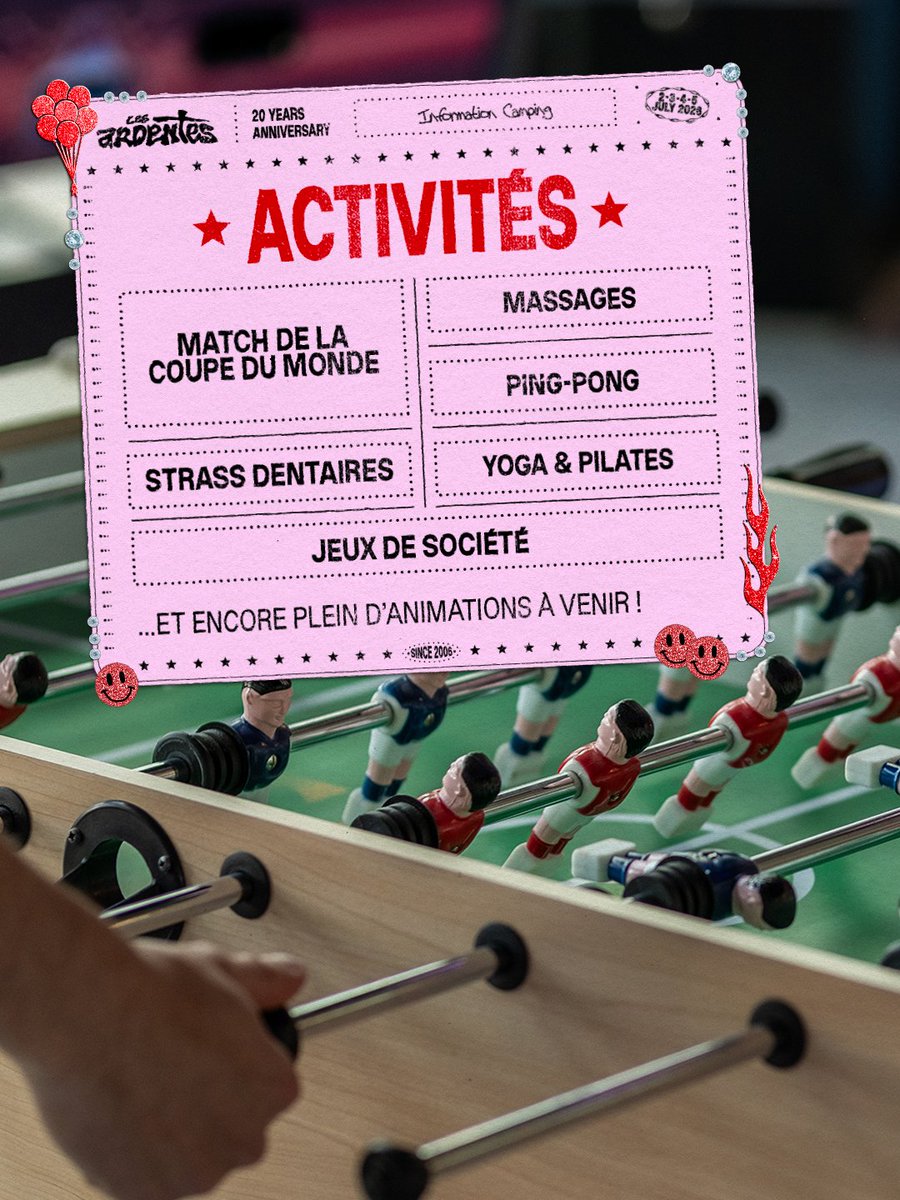 LES ARDENTES tweet media