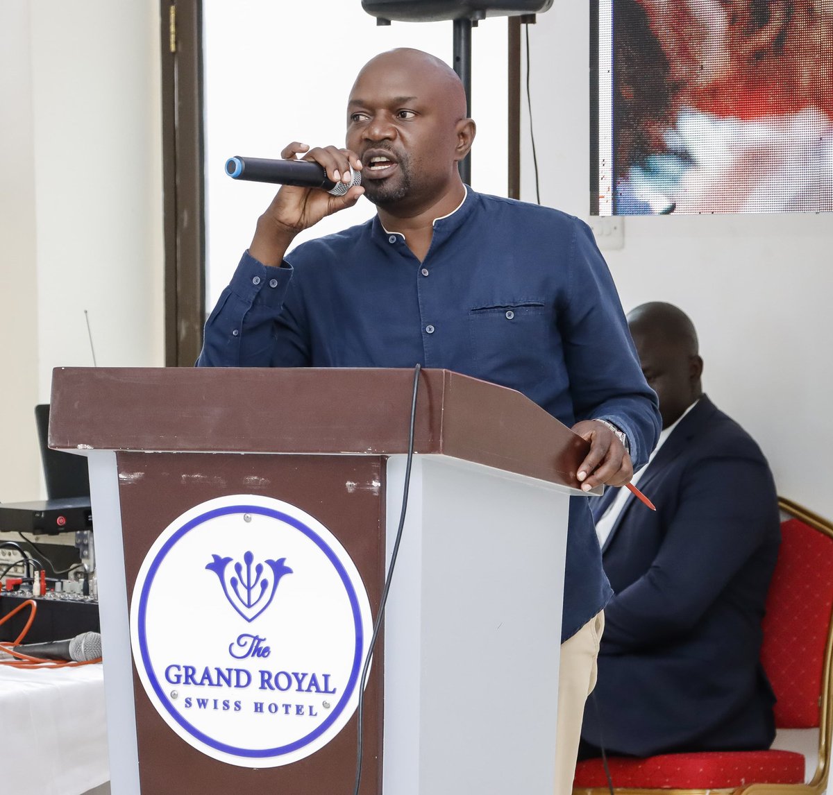 Speaker George Okode tweet media