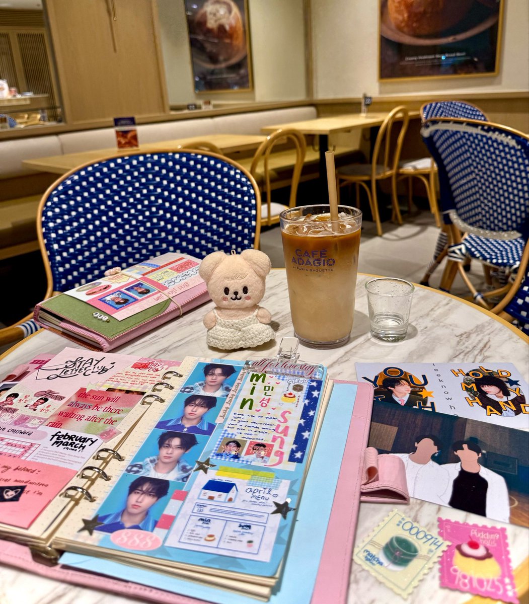 allurechan's tweet image. chika and journal sesh w/ @loveinkart 💌