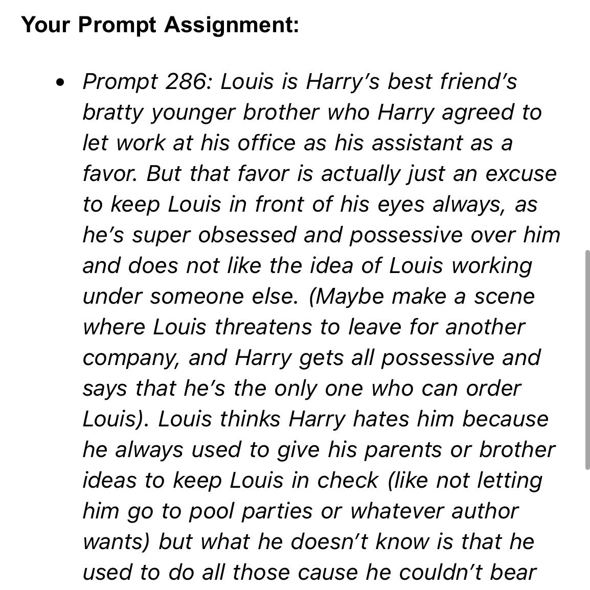 ltselfish's tweet image. it’s my first time participating in @BLFicFest and i’m really excited! when i saw this prompt i absolutely loved the idea and i can’t wait to start writing!! let’s goooo ☺️☺️