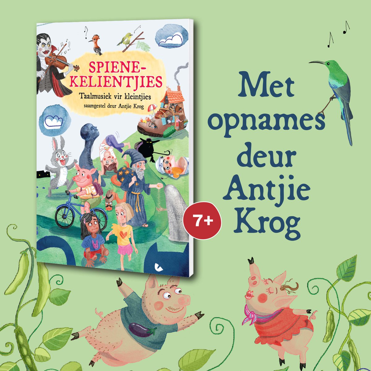 LAPAUitgewers's tweet photo. 🎶 Ek was my goed met kraalbos
ek spoel dit uit in soutslaai
ek hang dit op met pennetjies
en môre is dit droog
Jik Jak spienekelientjies
Jik Jak spienekelientjies
Jik Jak spienekelientjies
môre is dit droog 🎶

📖 ’n Pragtige bundel wat sorgvuldig saamgestel is deur Antjie Krog om jong kinders aan die taalmusiek van versies bloot te stel. ‘n Moet-hê versameling vir elke huis: https://t.co/ajtCEddtib