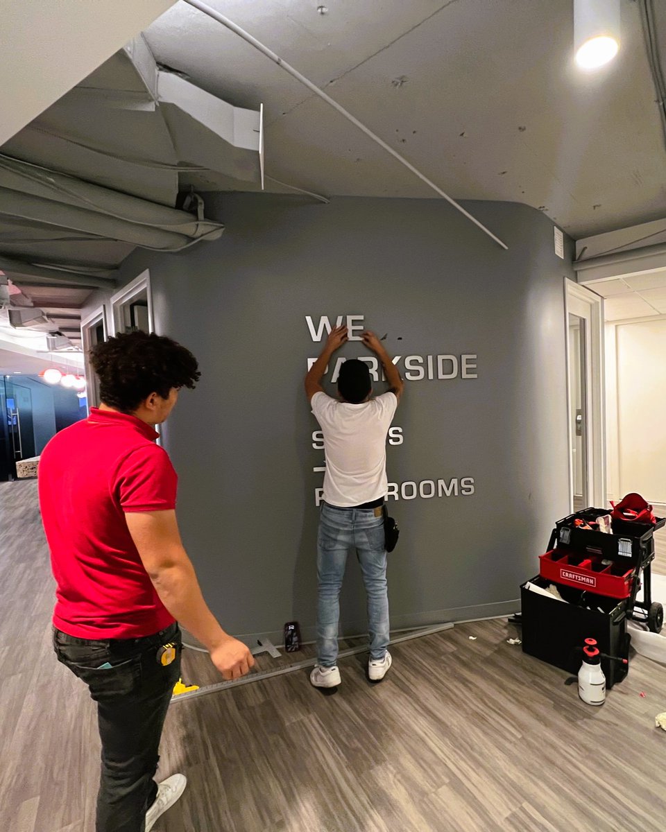 Divadisplaysinc's tweet image. Clean, bold, and built to stand out.

Precision-installed dimensional letters that elevate wayfinding and branding in any space.

Let’s upgrade your interiors.

📞 Call 301-798-2717
🌐 Visit divadisplays.com

#DivaDisplays #InteriorSignage #DimensionalLetters #Wayfinding