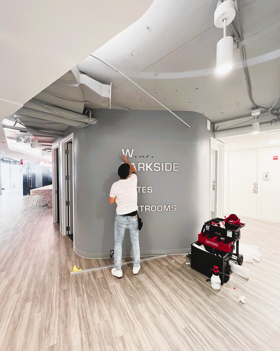 Divadisplaysinc's tweet image. Clean, bold, and built to stand out.

Precision-installed dimensional letters that elevate wayfinding and branding in any space.

Let’s upgrade your interiors.

📞 Call 301-798-2717
🌐 Visit divadisplays.com

#DivaDisplays #InteriorSignage #DimensionalLetters #Wayfinding