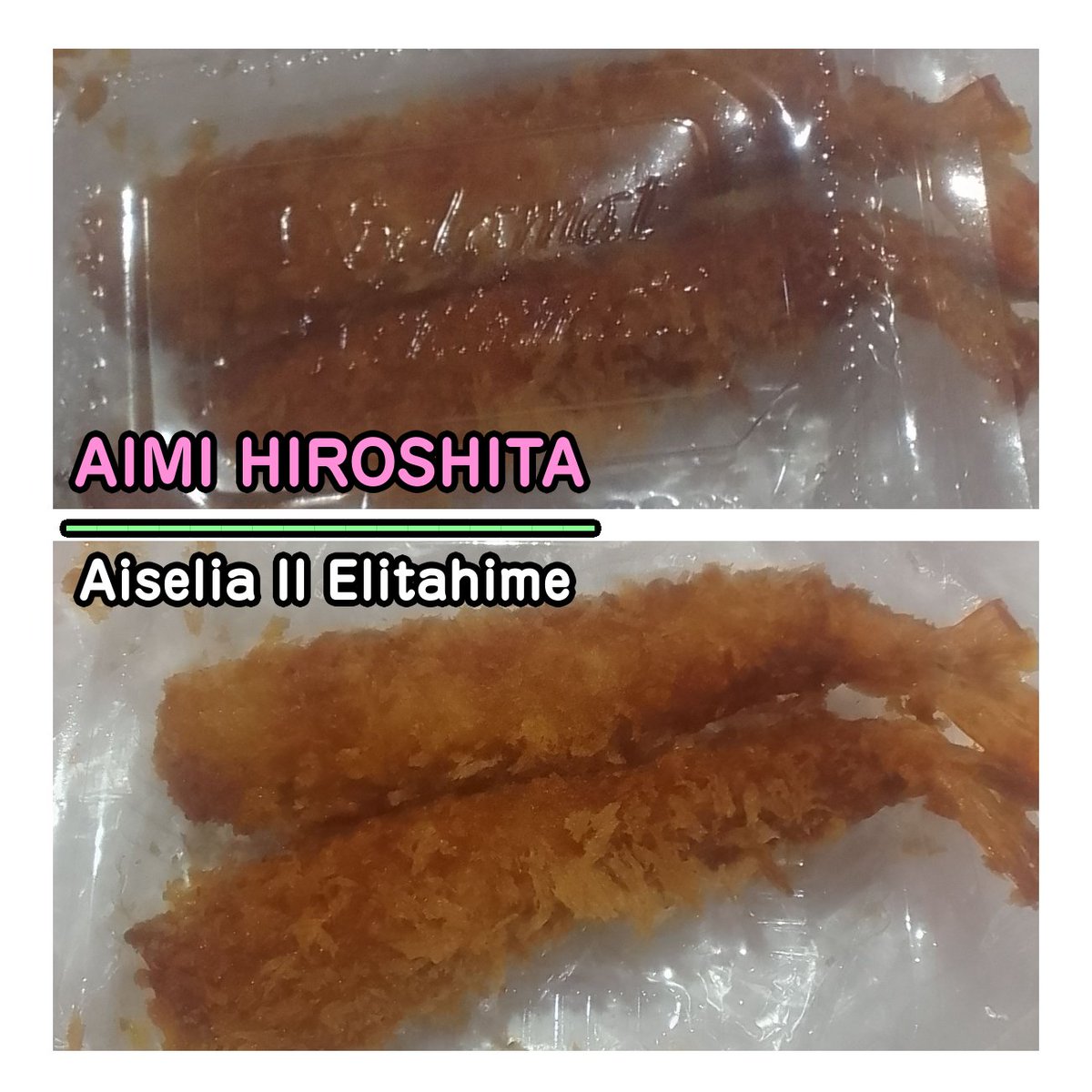 Aiselia_Elita's tweet photo. Aku pertama kali makan EBI FURAI 😲
GEDENYAAA 😳😳
Aku suka makan udang tapi belum pernah yg segede ini.

#EbiFurai #Ebi #Food #AimiHiroshita #Udang https://t.co/3pfoDTlQAO