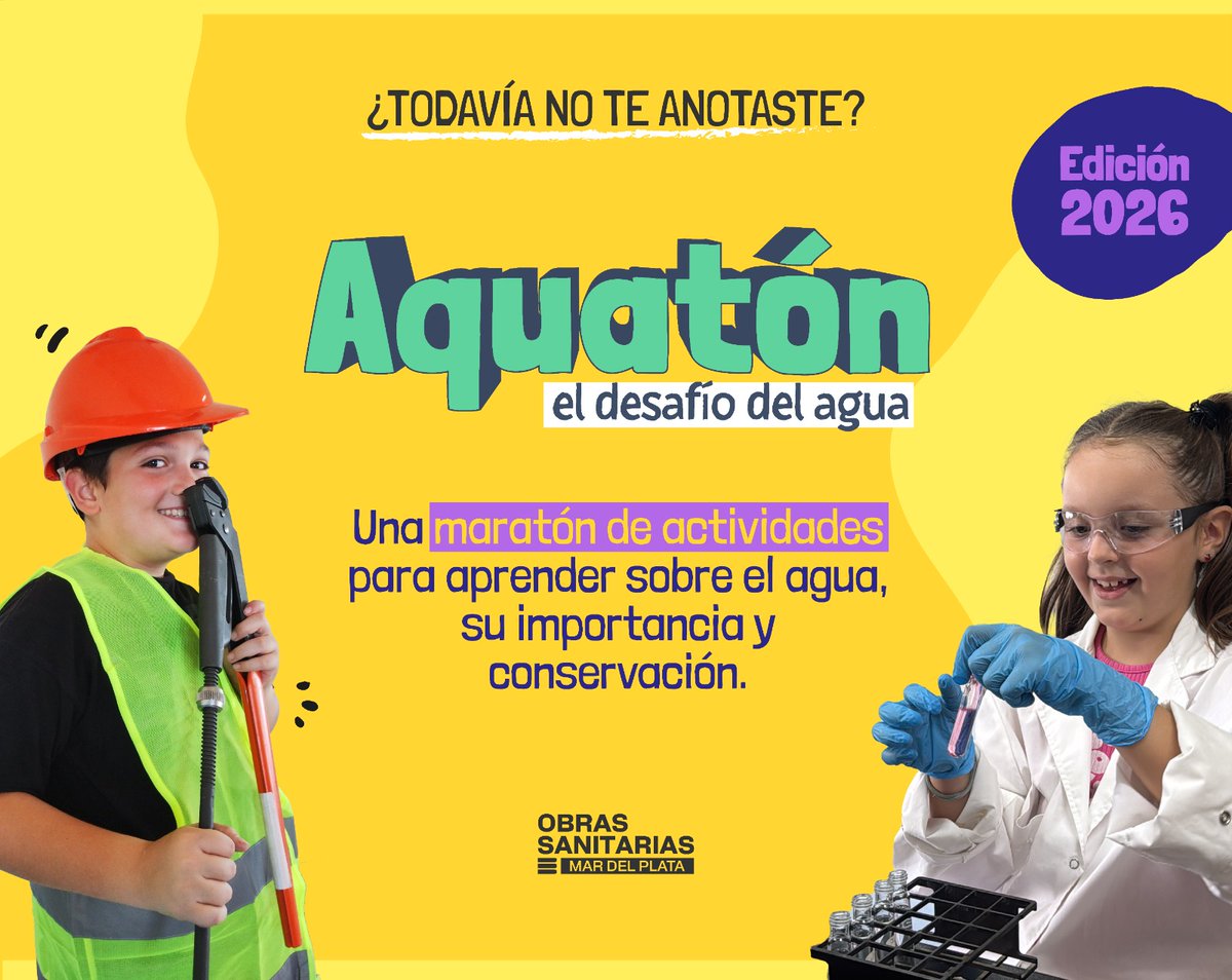 OBRAS SANITARIAS MAR DEL PLATA tweet media