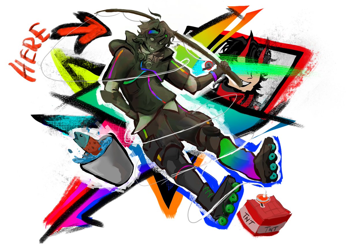 IAMThjnking's tweet image. (2/4) #Spokeisherefanart