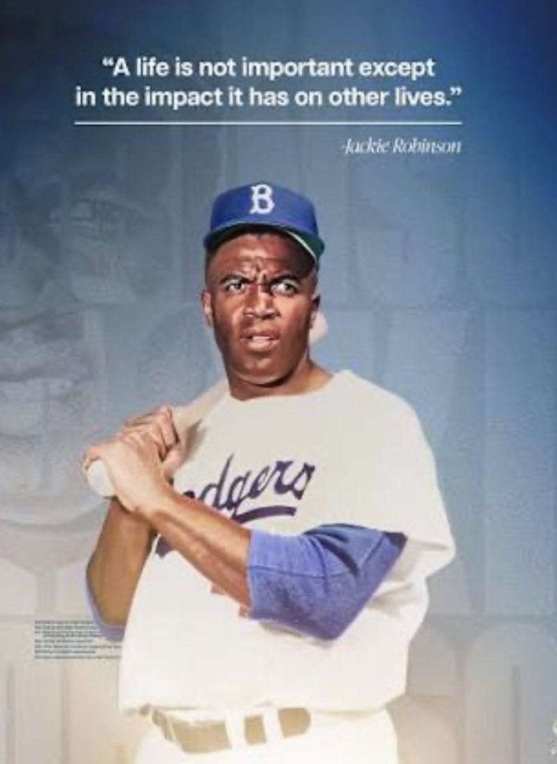 ACGatorbaseball's tweet photo. What would our game and our world look like today without Jackie’s impact?  He changed a lot more than the game of baseball. 

#42 
#JackieRobinsonDay https://t.co/yeeB05Vgtt