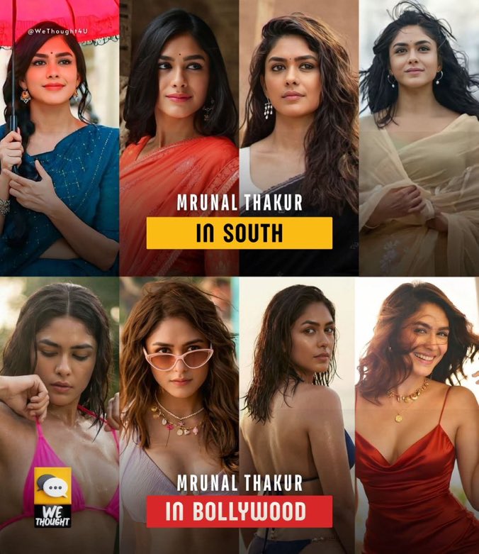 0ddds47167's tweet photo. How we make her 😻
How they make her 🥵
Different shades of Mrunal thakur
#south #bollywood #mrunal https://t.co/XlcGTTXRLf