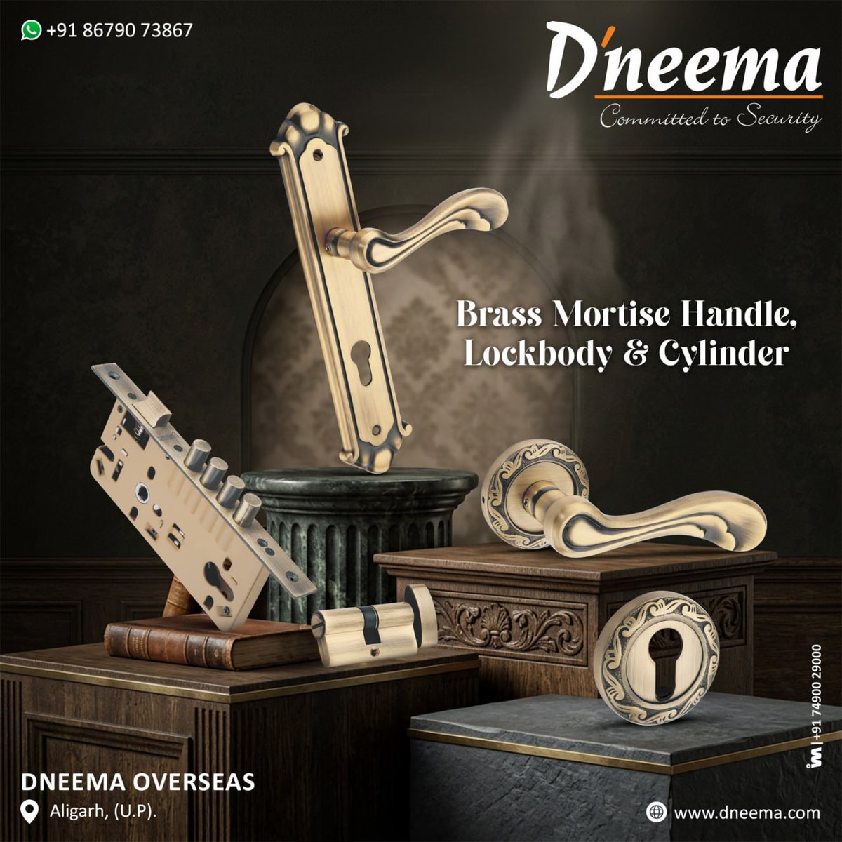 ibais_hardware's tweet photo. D'NEEMA OVERSEAS - ALIGARH

For enquiry via WhatsApp click:
https://t.co/XpfEjNls09

Mr. Neeraj Agarwal - +918679073867
#MortiseHandle #BrassHandle #HardwareFittings #AligarhHardware #InteriorHardware #ArchitecturalHardware #DoorLock #InteriorDesign
.
@ibais_hardware https://t.co/l4qbRBZ4gP
