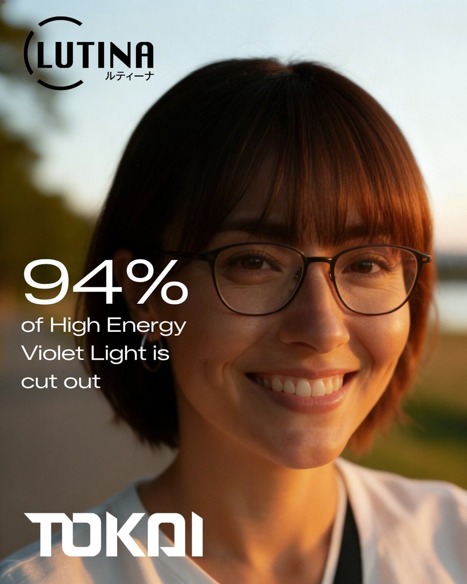 Vision is not only about clarity. It is about long-term eye health.
Lutina lenses are designed to go beyond traditional correction by helping to protect what matters most, the eye itself. 
A new standard in everyday eye care.
#tokai #eyecare #lenses #protect #everyday #wellbeing