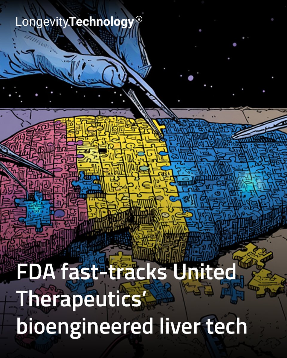 LongevityTech's tweet image. FDA fast-tracks a bioengineered liver technology, accelerating efforts to address organ shortages with regenerative solutions.
ㅤ
Link in bio.
ㅤ
#longevity #biotech #healthspan #innovation #regenerativemedicine