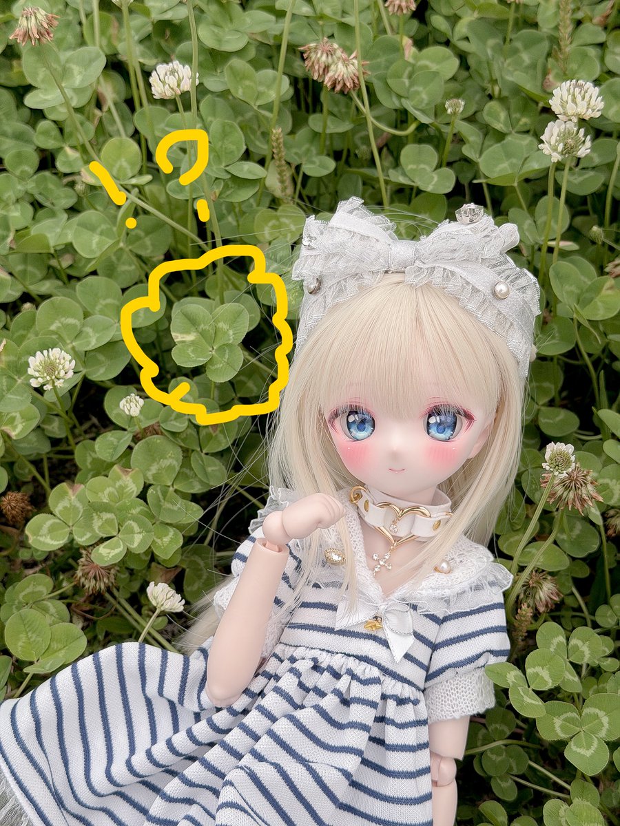 わー！
先程お写真観て気づいたのすごいです🥹
本当にあったのびっくりです…！
四つ葉のクローバー 🍀