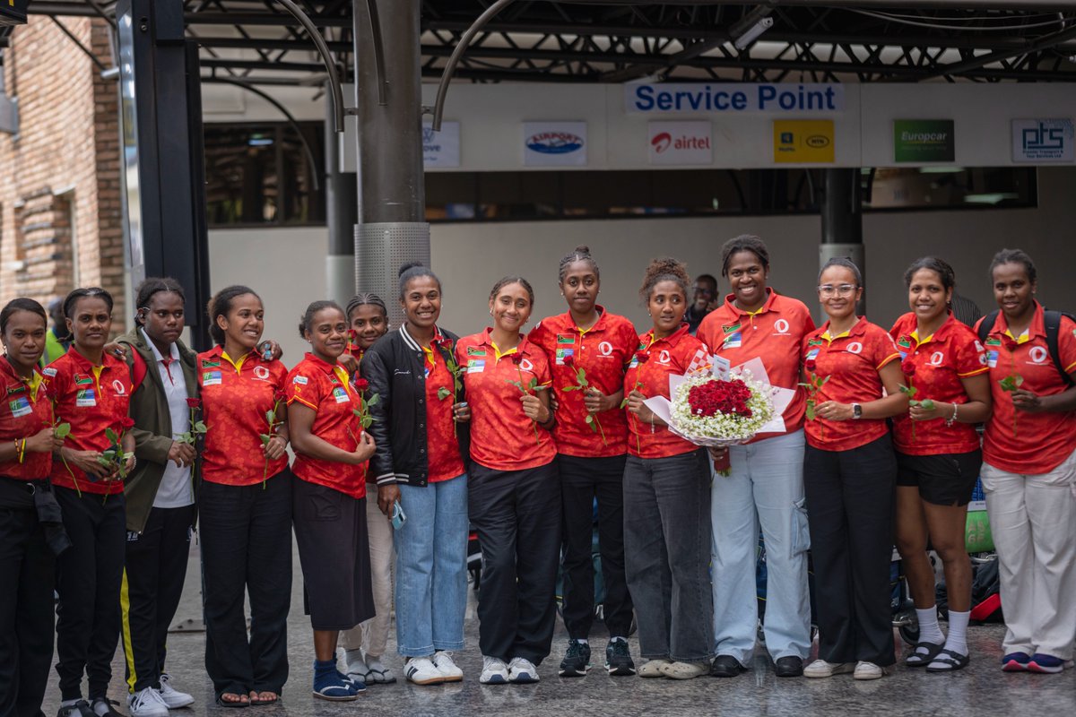 mc_croix's tweet photo. Touchdown in the Land of a Thousand Hills
The Vanuatu Women’s Cricket Team has officially arrived in Kigali this morning, ready to take on the ICC Women's Challenge Trophy.
#Cricket #Kigali #ICCTrophy
@RwandaCricket https://t.co/UdubP8kMhc