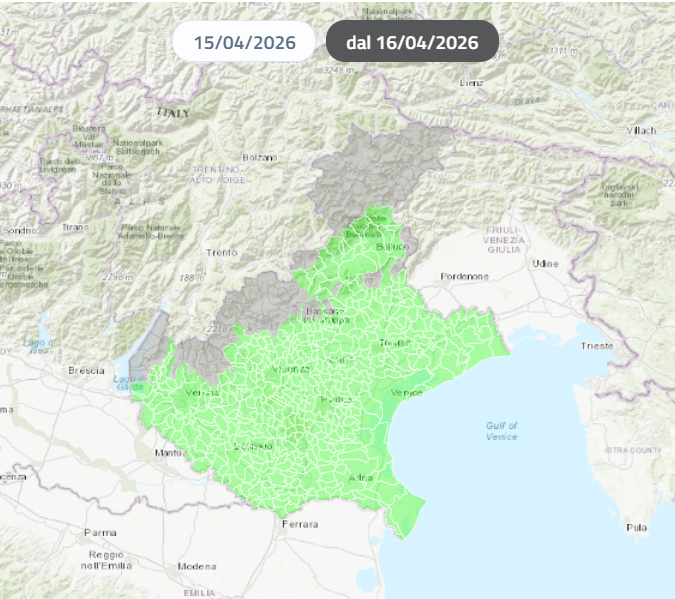 arpaveneto's tweet image. #aria #Veneto #PM10 le concentrazioni di PM10 si mantengono inferiori al valore limite giornaliero in tutta la Regione.
🟢il livello di allerta resta 0 (VERDE)
arpa.veneto.it/dati-ambiental…