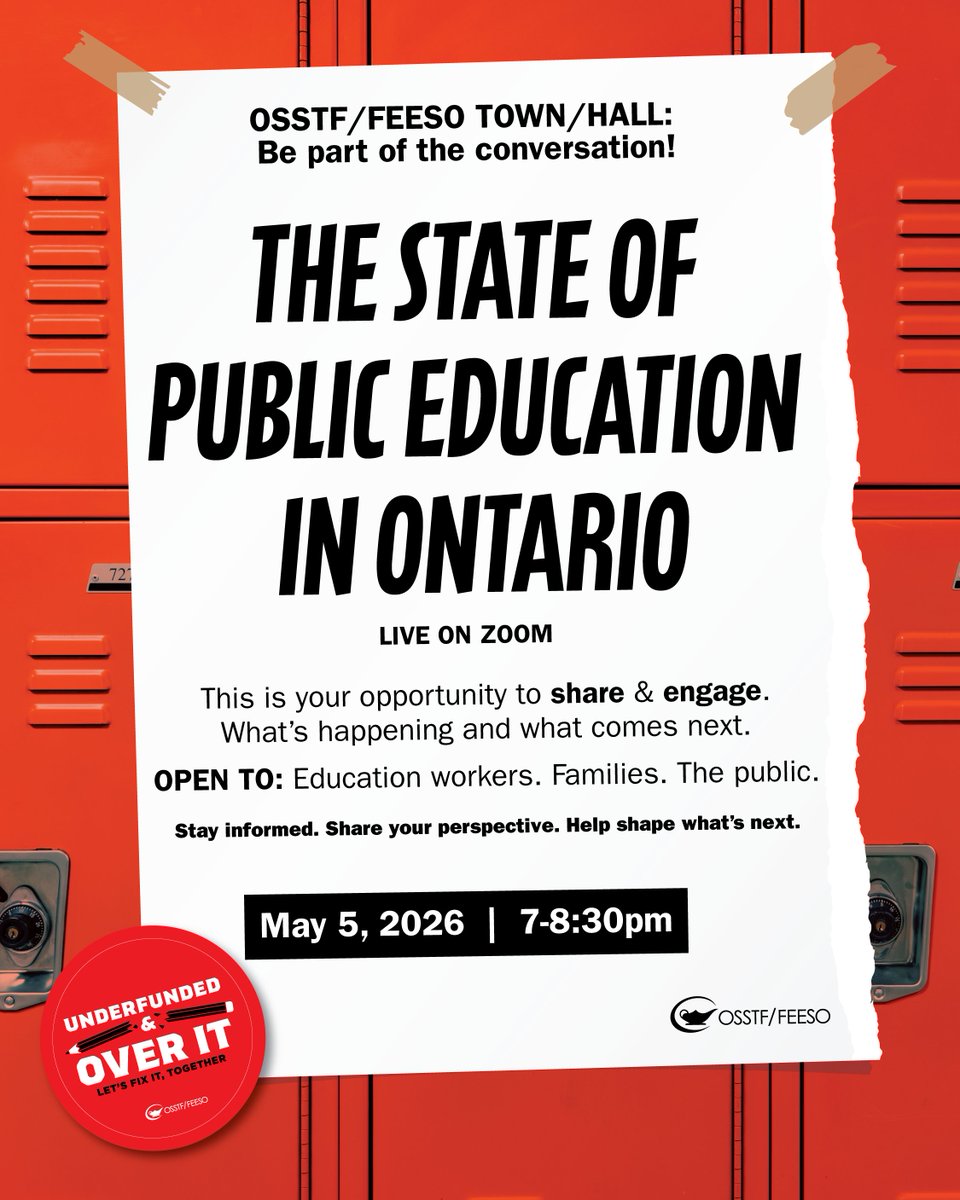 OSSTF Communications tweet media