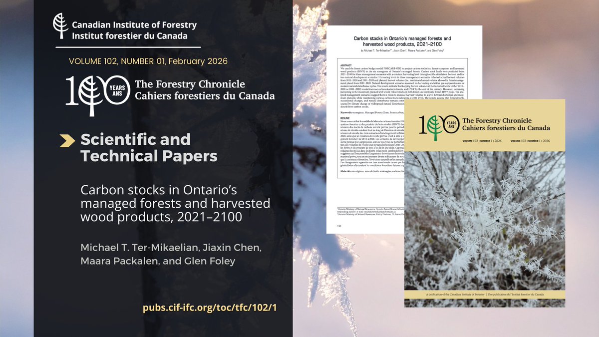The Forestry Chronicle tweet media