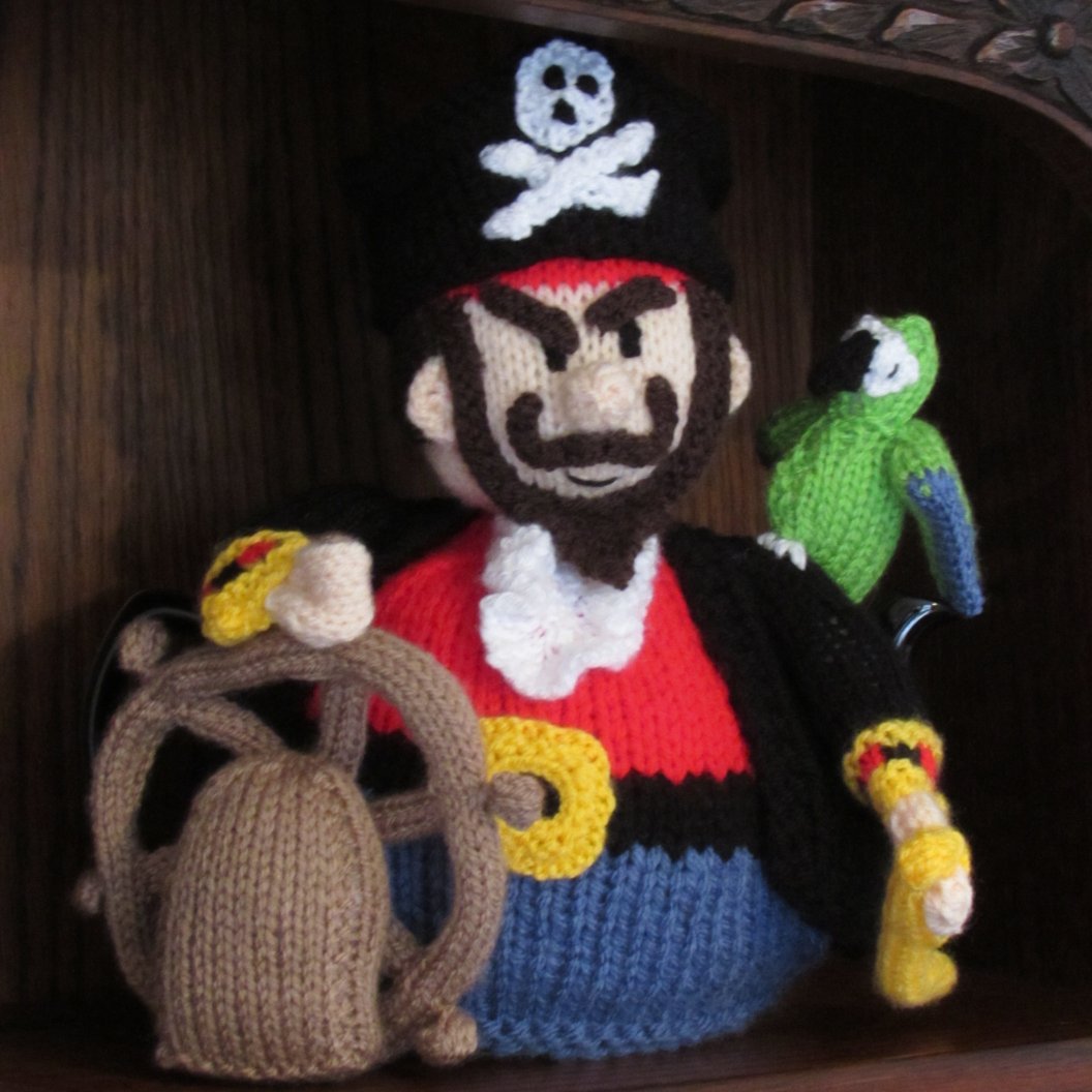 TeaCosyFolk's tweet image. The Pirate Tea Cosy is a swashbuckling favourite — bold colours, great character &amp;amp; a brilliant knit for anyone who loves a bit of adventure with their brew
 teacosyfolk.co.uk/pirate-tea-cos…
#Knitting #KnittingPattern #Crafts #knit #TeaCosyFolk #teacosy #Pirate #FunKnits #CharacterKnitting
