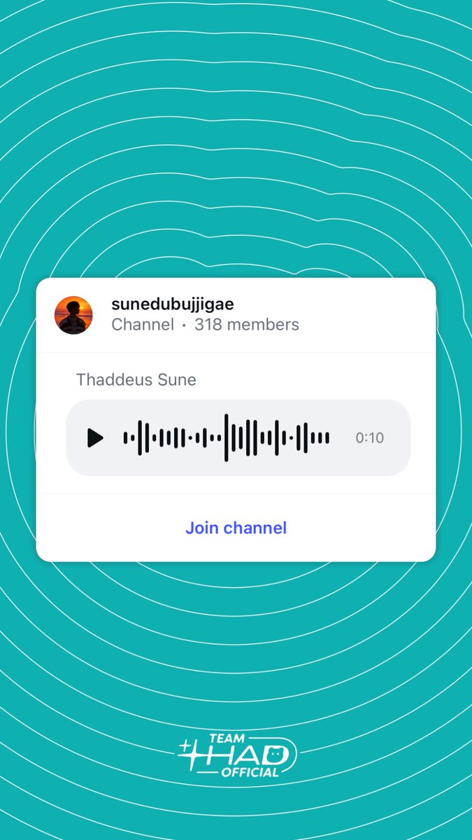 TEAM THAD OFFICIAL tweet media