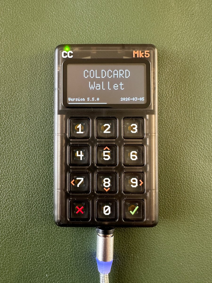 COLDCARD tweet media