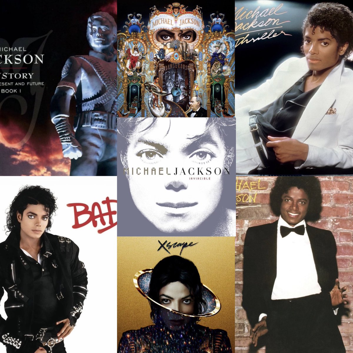 🚨Michael Jackson achieves 7 albums surpassing 1 million daily streams on Spotify for the first time!👑 

Thriller->5,137,739 
Bad->3,514,651 (RECORD) 
Off the Wall->1,887,101 
Dangerous->1,501,867 
HIStory (disc 2)->1,484,842 
Xscape->1,219,154 
(NEW) Invincible->1,066,264