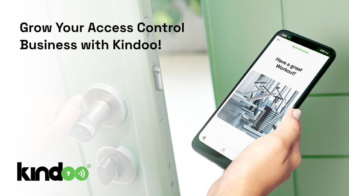 Kindoo_tech's tweet photo. Grow your access control business with Kindoo.

Expand your offering and generate more RMR with a solution that’s simple to sell, install, and manage.

Become an Authorized Kindoo Reseller and get 15% off your first order by May 31, 2026.

Get started:

https://t.co/mbK1VBoDqh https://t.co/MhnoSPUslB