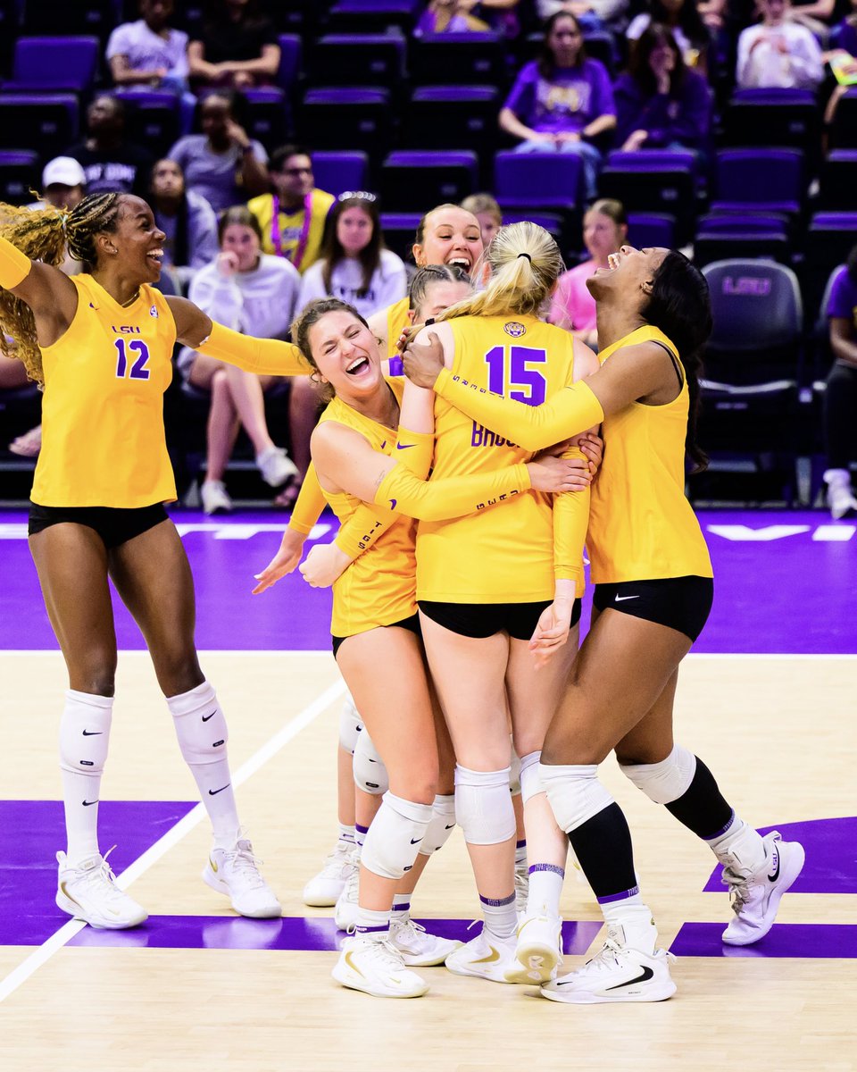 LSU Volleyball tweet media