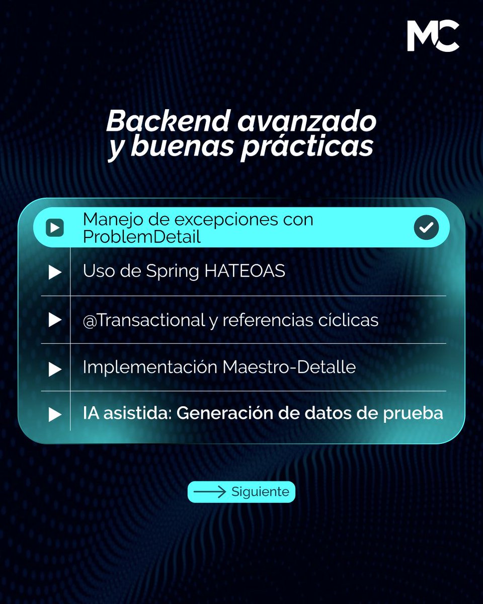 mitocode's tweet photo. ¡Hey coder! 🙋🏻‍♀️🙋🏻‍♂️. Te compartimos la ruta que seguirás en nuestro curso Java Full Stack 👨🏻‍💻👩🏻‍💻

🚨 Java Full Stack
📆 Inicio: 15 de Abril
📲 https://t.co/qmOCuRlizs
.
#mitocode #programador #programacion #tecnologia #javafullstack #java #angular #springboot https://t.co/3ro0VJMs4p