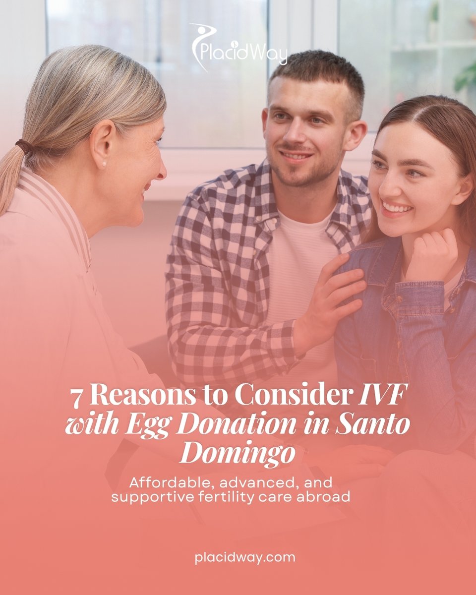 PlacidWay's tweet image. IVF with egg donation in Santo Domingo offers affordable costs, high success rates, and experienced fertility specialists. A growing choice for couples exploring options abroad.

Learn more: placidway.com/article/6466/7…

#IVF #EggDonation #FertilityTreatment #MedicalTourism