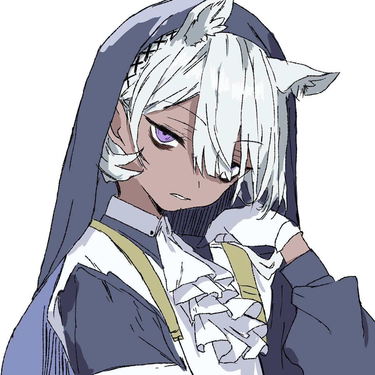 serpentine3254's tweet photo. #アークナイツ版深夜の真剣お絵かき60分一本勝負
トゥイエハピバ！！ https://t.co/2vXMkVk6Jv