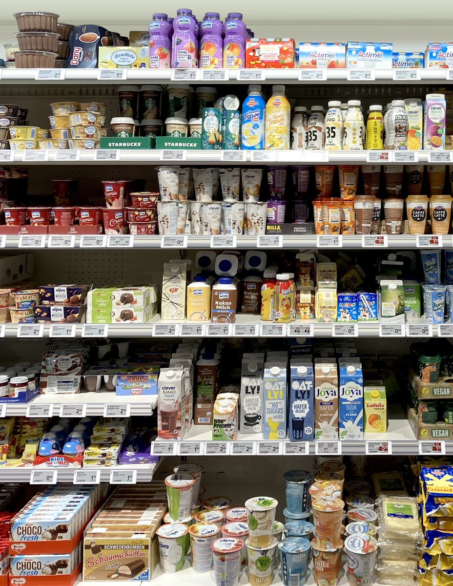 whatsontheshel1's tweet image. Supermarket dairy aisle filled with milk, yogurts, cheeses, and plant-based alternatives offering flavors from around the world in one perfectly organized refrigerated display.

istockphoto.com/portfolio/Pand…

#Supermarket #DairyAisle #istockphoto #gettyimages #Yogurt #Cheese #Milk
